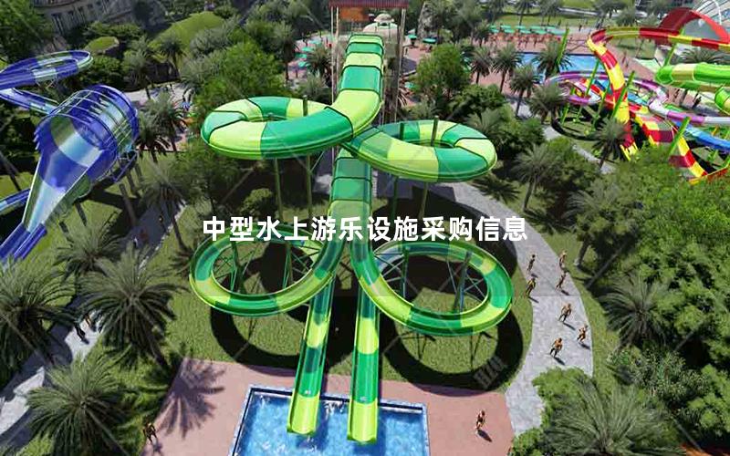中型水上游樂設施采購信息 中型水上游樂設施采購信息